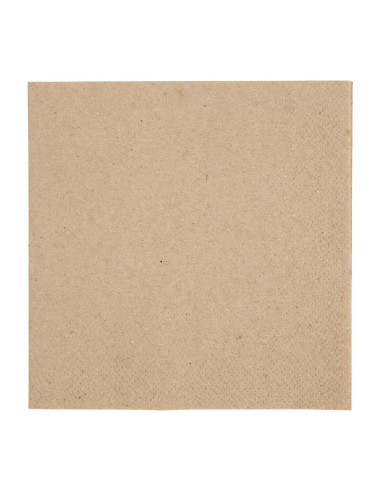 Serviettes cocktail 2 plis 1/4 - Fiesta Recyclable 240mm