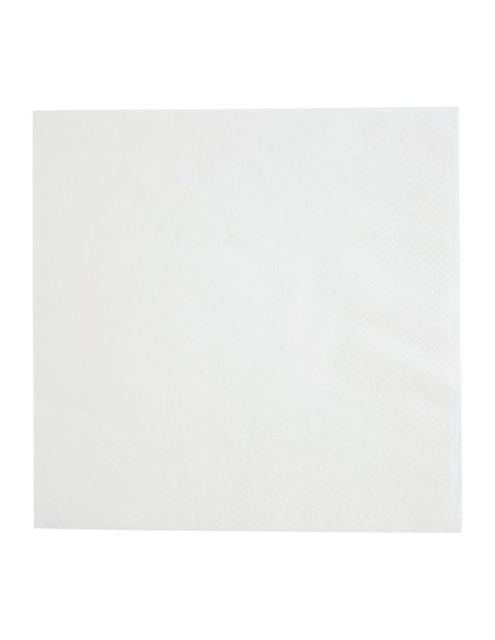 Serviettes cocktail 1 pli 1/4 Fiesta Recyclable 300mm - Lot 5000