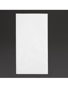 Serviettes snacking 2 plis 1/8 Fiesta Recyclable 330mm - lot 2000