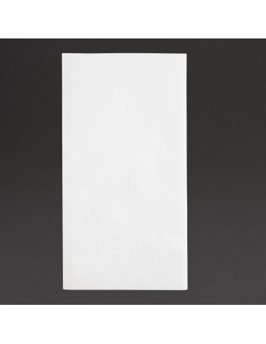 Serviettes snacking 2 plis 1/8 Fiesta Recyclable 330mm - lot 2000