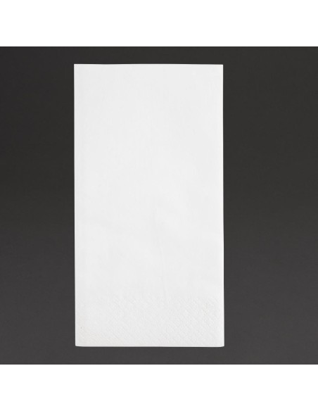 Serviettes snacking 2 plis 1/8 Fiesta Recyclable 330mm - lot 2000