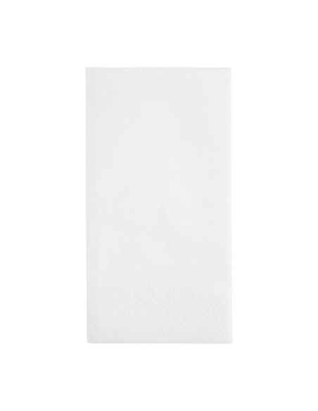 Serviettes snacking 2 plis 1/8 Fiesta Recyclable 330mm - lot 2000