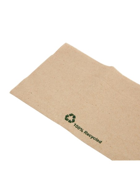 Serviettes kraft recyclées 1 pli Fiesta Recyclable 6000 pcs