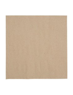Serviettes snacking 2 plis 330mm kraft - Lot 2000 | Fiesta Recyclable