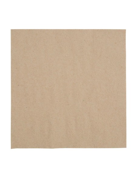 Serviettes snacking 2 plis 330mm kraft - Lot 2000 | Fiesta Recyclable