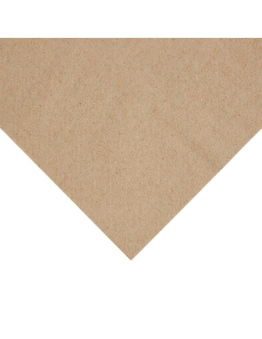 Serviettes snacking 2 plis 330mm kraft - Lot 2000 | Fiesta Recyclable