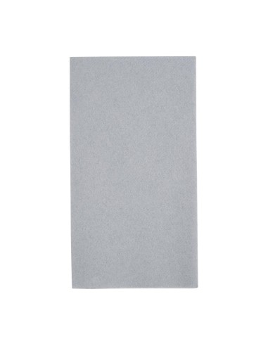 Serviettes Airlaid 40x40 cm gris - Lot de 500