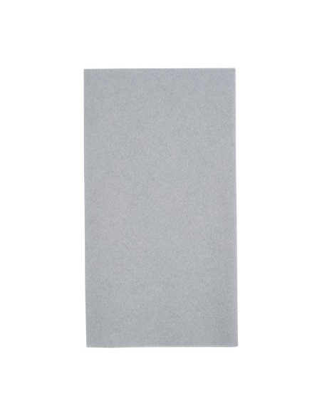 Serviettes Airlaid 40x40 cm gris - Lot de 500