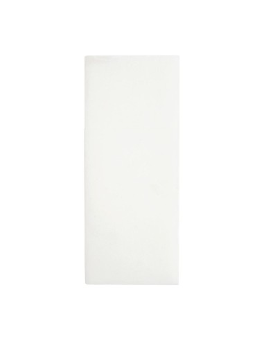 Serviettes pochettes Airlaid Fiesta Recyclable Premium blanc 48x40 cm - lot 400
