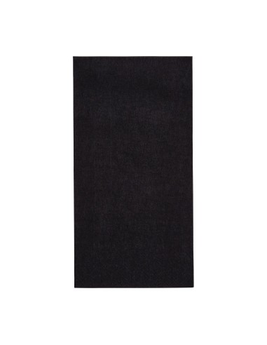 Serviettes dîner 3 plis Fiesta noires 40x40 cm - Lot 1000