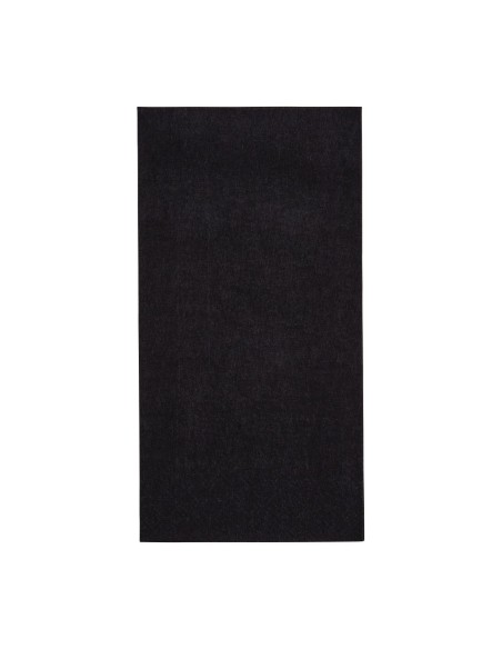 Serviettes dîner 3 plis Fiesta noires 40x40 cm - Lot 1000