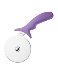 Roulette à pizza Hygiplas 102mm violet - anti allergènes