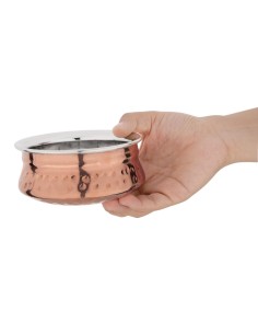 Petit plat en cuivre Handi Olympia 240 ml - Double paroi isolante 2