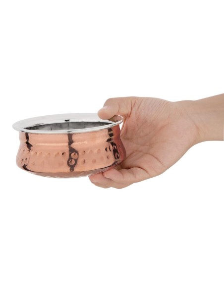 Petit plat en cuivre Handi Olympia 240 ml - Double paroi isolante