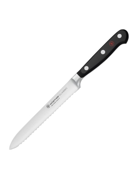Couteau utilitaire dentelé Wüsthof Classic 140mm - 249mm