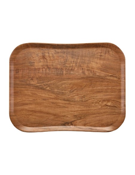 Plateau polyester Century Cambro olivier marron 360x460 mm