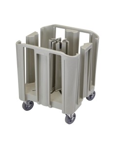 Chariot à assiettes Cambro Série S - 227 kg, 45-70 plats