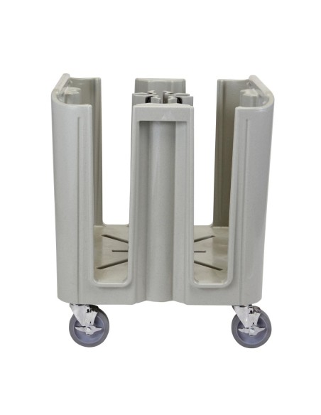 Chariot à assiettes Cambro Série S - 227 kg, 45-70 plats