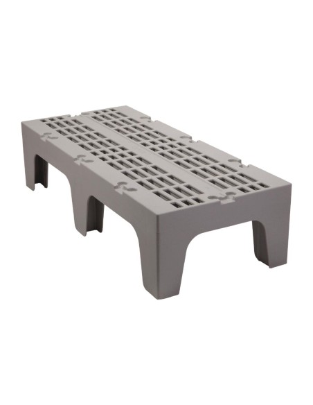 Palette de stockage Cambro 300x533x1220 mm - Caillebotis gris