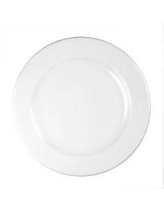 Assiettes plates Churchill White 304mm - lot de 12