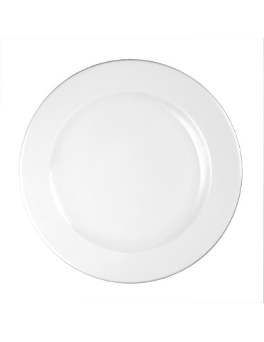 Assiettes plates Churchill White 304mm - lot de 12