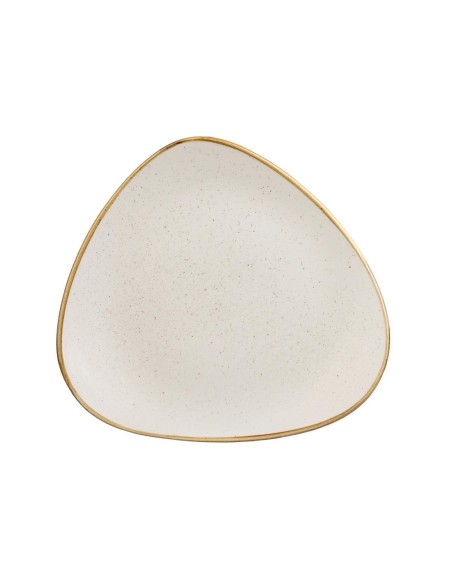 Assiettes triangulaires Churchill Stonecast 229mm lot de 12