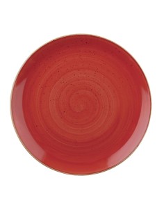 Assiettes Churchill Stonecast Berry Red 323mm - 6 pcs