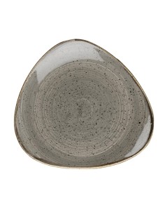 Assiettes triangulaires Churchill Stonecast 265mm - lot de 12