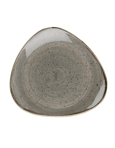 Assiettes triangulaires Churchill Stonecast 265mm - lot de 12