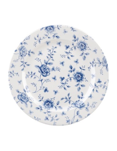 Assiettes plates Churchill Rose Chintz Prague 304mm - lot de 6