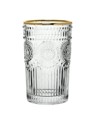 Verres hauts Utopia Rossetti Gold 360ml - lot de 24