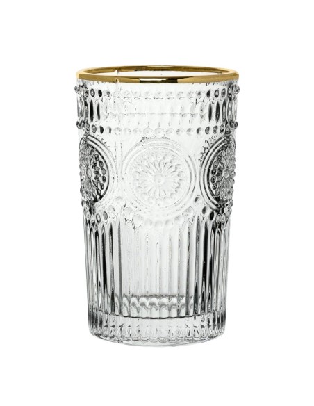 Verres hauts Utopia Rossetti Gold 360ml - lot de 24