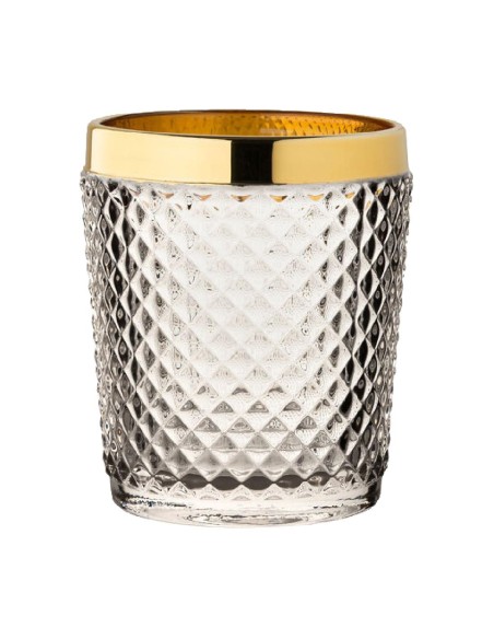 Verres à whisky bord doré Dante Utopia 34cl - lot de 6