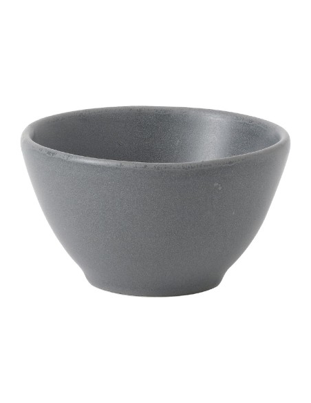 Pots à sauce Churchill Nourish 110 ml Gris Seattle - Lot de 12