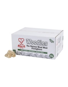 Allume-feu en laine de bois naturel Big K Woodies 2kg