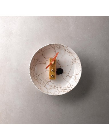Assiettes coupes Studio Prints Kintsugi 248mm - Lot de 12