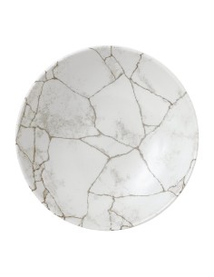 Assiettes coupe ronde Studio Prints Kintsugi 182mm - Lot de 12 2