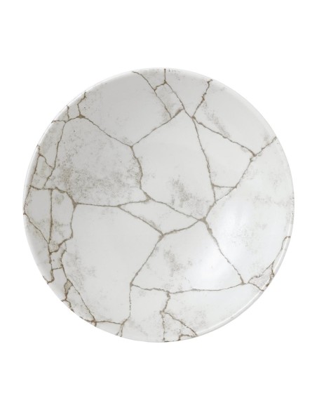 Assiettes coupe ronde Studio Prints Kintsugi 182mm - Lot de 12
