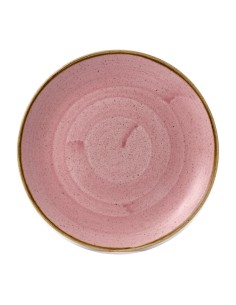 Assiettes rondes Petal Stonecast Pink 260mm - lot de 12