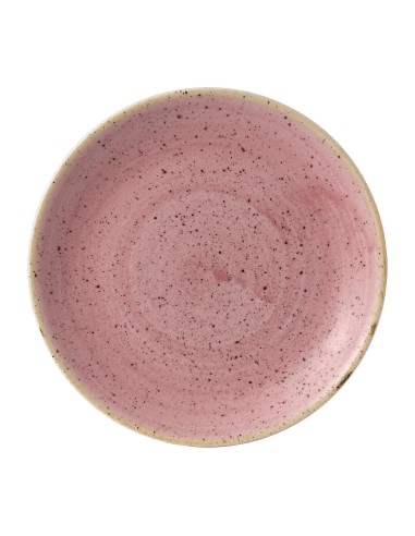 Assiettes Petal Stonecast Pink 165 mm - Lot de 12 Churchill