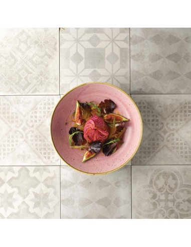 Assiettes Churchill Stonecast Petal Pink 248mm - lot de 12