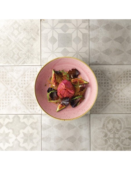 Assiettes Churchill Stonecast Petal Pink 248mm - lot de 12