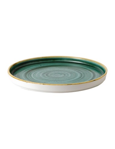 Assiettes Churchill Stonecast Samphire Green 210mm - lot de 6