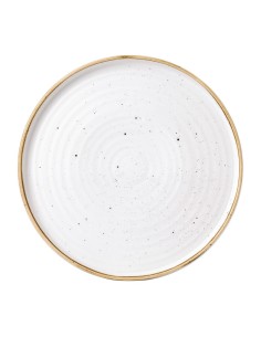 Assiettes Churchill Stonecast Barley White 275 mm - lot de 6