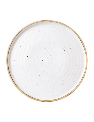 Assiettes Churchill Stonecast Barley White 275 mm - lot de 6