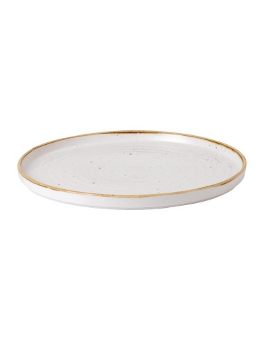 Assiettes Churchill Stonecast Barley White 275 mm - lot de 6