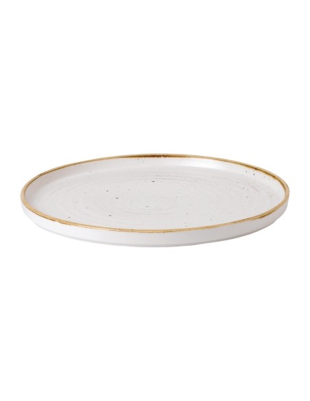 Assiettes Churchill Stonecast Barley White 275 mm - lot de 6