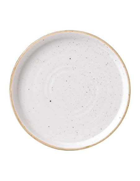 Assiettes Churchill Stonecast Barley White 157 mm - lot de 6