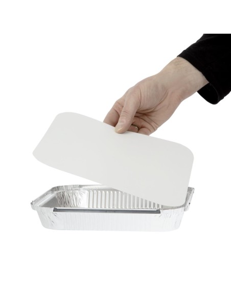 Couvercles en carton Britin 200 pcs - barquettes FJ853/FJ854