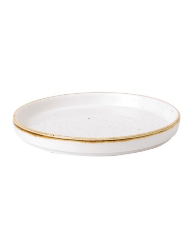 Assiettes Churchill Stonecast Barley White 157 mm - lot de 6